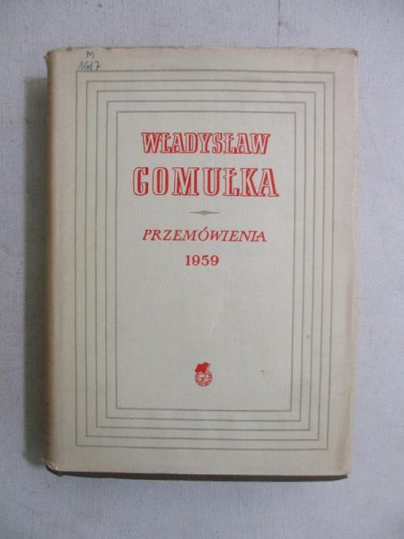 Przemówienia 1959