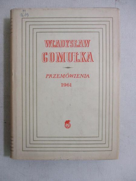 Przemówienia 1961