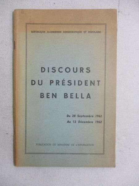 Discours du president Ben Bella