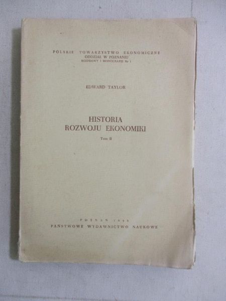 Historia rozwoju ekonomiki, Tom II