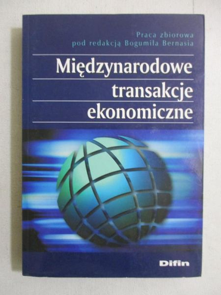 Międzynarodowe transakcje ekonomiczne