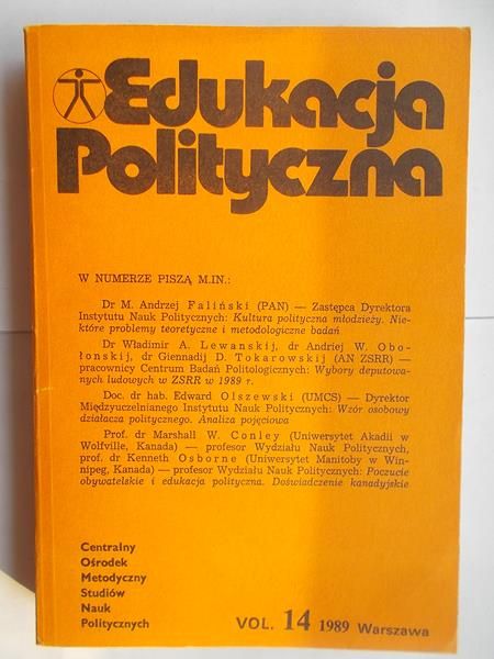 Edukacja polityczna vol. 14 1989