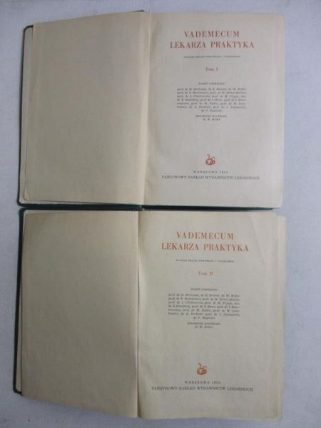 Vademecum lekarza praktyka, Tom I-II
