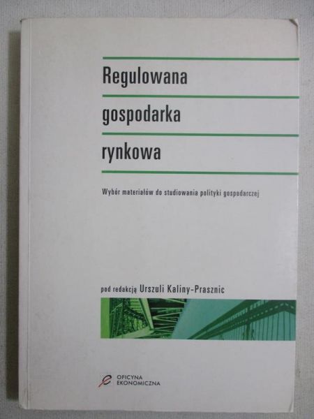Regulowana gospodarka rynkowa