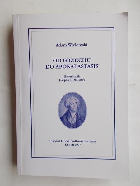 Od grzechu do apokatastasis