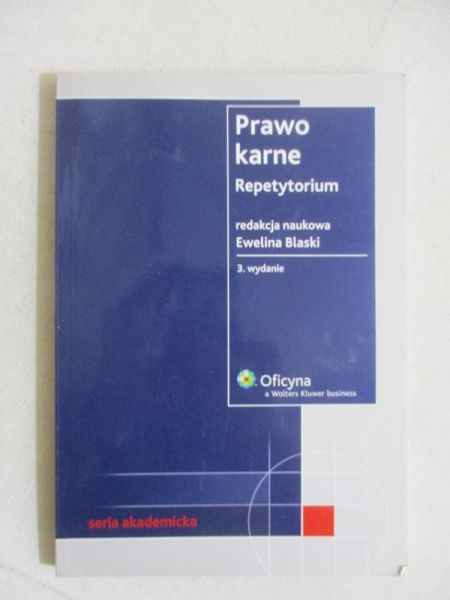 Prawo karne. Repetytorium