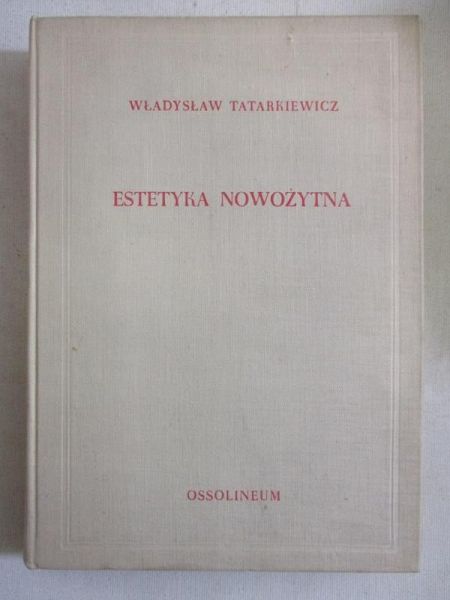 Estetyka nowożytna