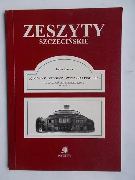 Kosman Janina - Zeszyty Szczecińskie – Zeszyt 8