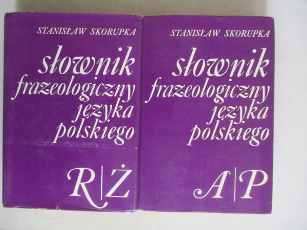 Słownik frazeologiczny języka polskiego, t. 1-2