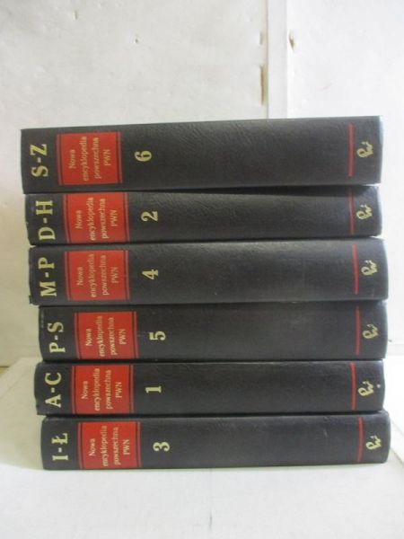 Nowa encyklopedia powszechna PWN, t. 1-6