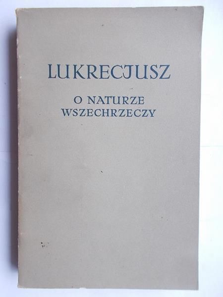 O naturze wszechrzeczy