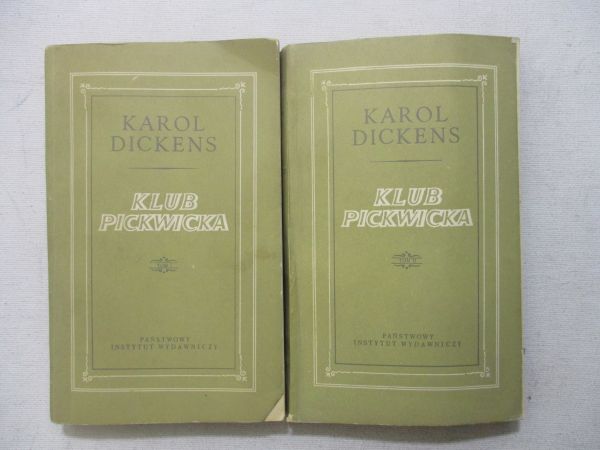 Klub Pickwicza. Tom I-II