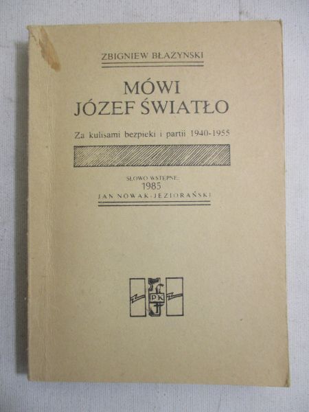 Mówi Józef Światło