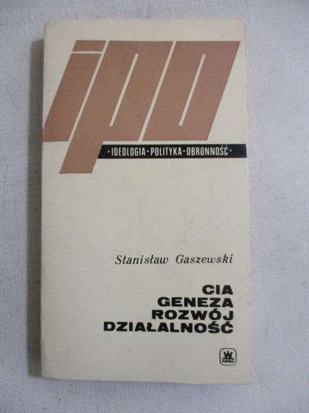 CIA. Geneza, rozwój, działalność