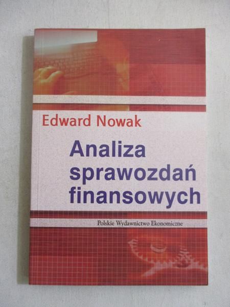 Nowak Edward - Analiza sprawozdań finansowych
