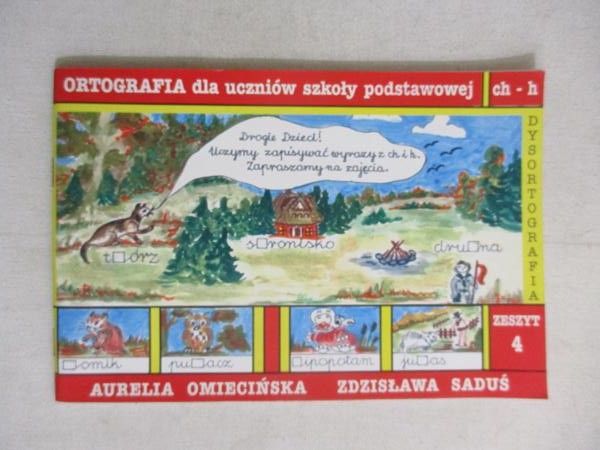 Zeszyt ćwiczeń do nauki ortografii dla uczniów szkoły podstawowej