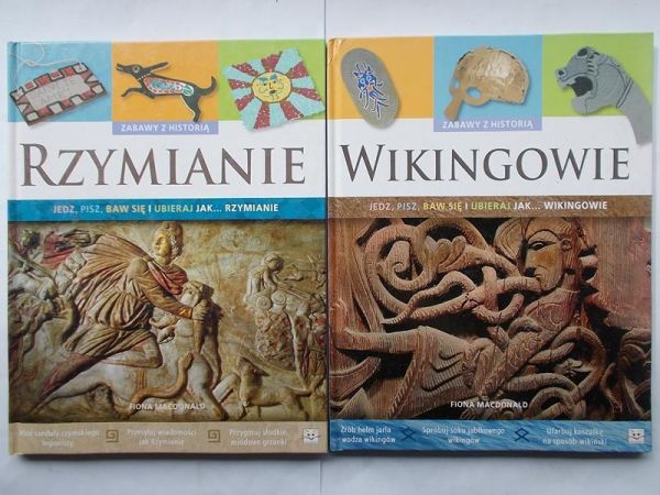 Jedz, pisz, baw się i ubieraj jak... Wikingowie/ Rzymianie