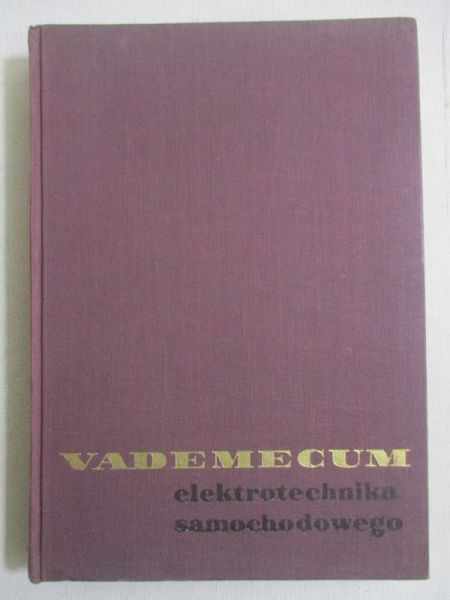 Vademecum elektrotechnika samochodowego