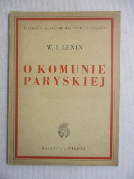 O komunie paryskiej, 1949r.