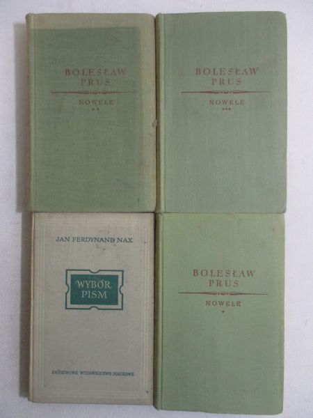 Prus Bolesław - Nowele
