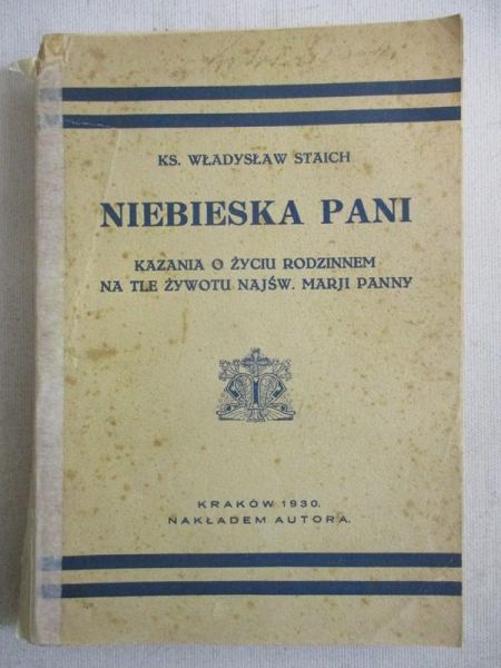 Niebieska Pani, 1930 r.