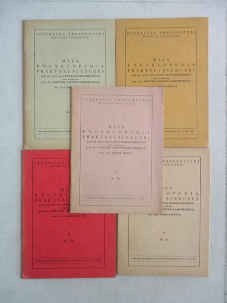 Mała encyklopedia praktyki śledczej 1-5