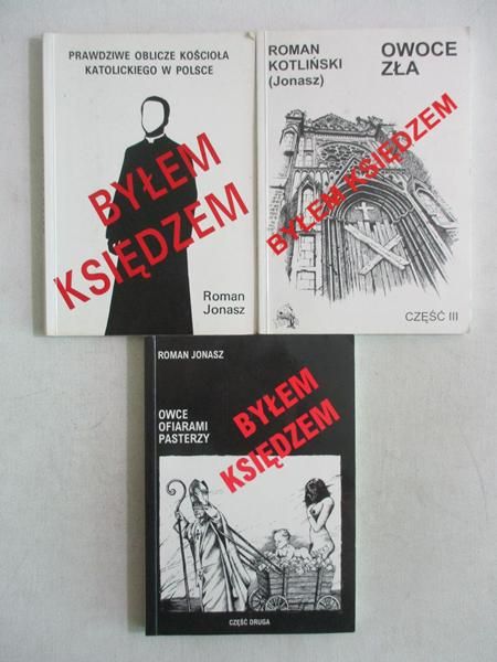 Jonasz Roman - Byłem księdzem Tom I-III