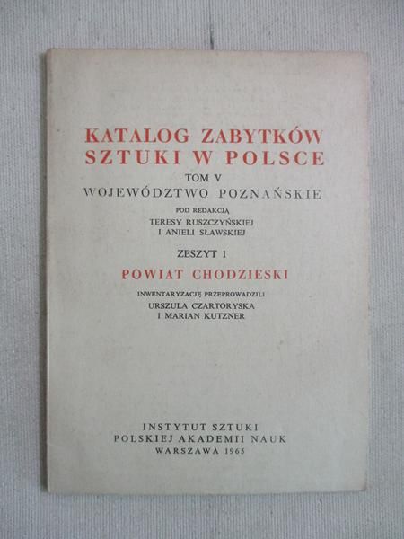 Ruszczyńska Teresa- Katalog zabytków sztuki w Polsce