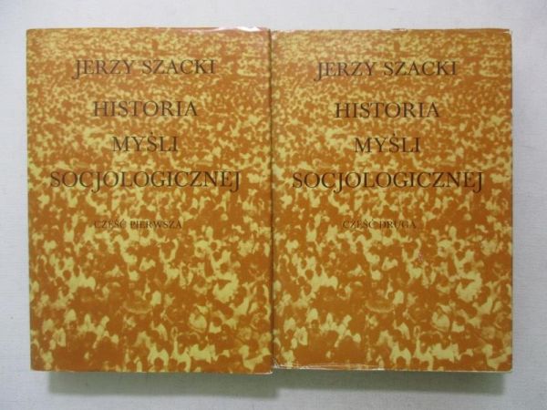 Historia myśli socjologicznej, cz. 1 i 2