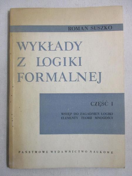 Wykłady z logiki formalnej
