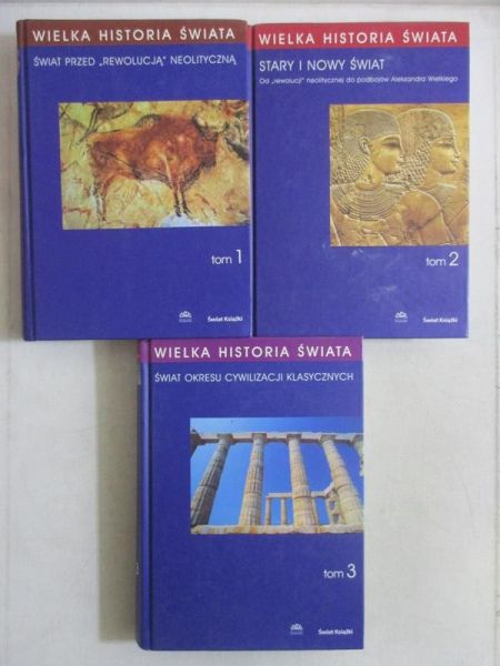Wielka historia świata, tom I-III