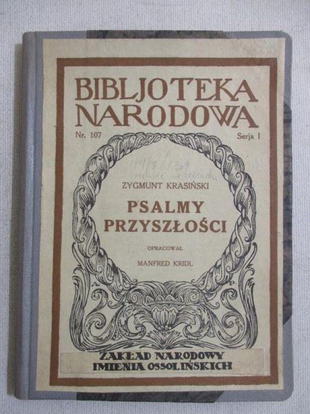 Psalmy przyszłości, 1928r.