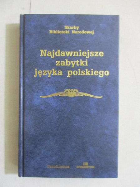 Najdawniejsze zabytki języka polskiego, SBN