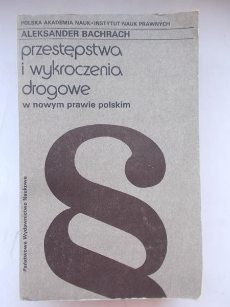 Przestępstwa i wykroczenia drogowe