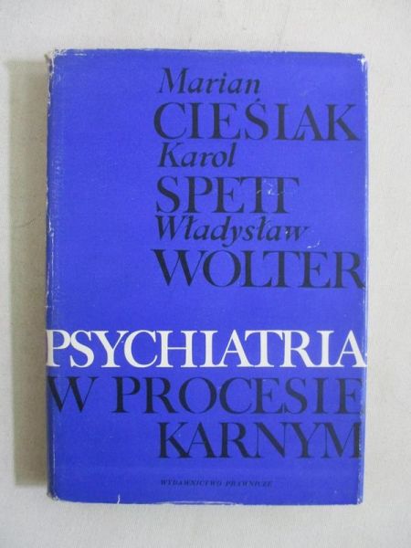 Psychiatria w procesie karnym