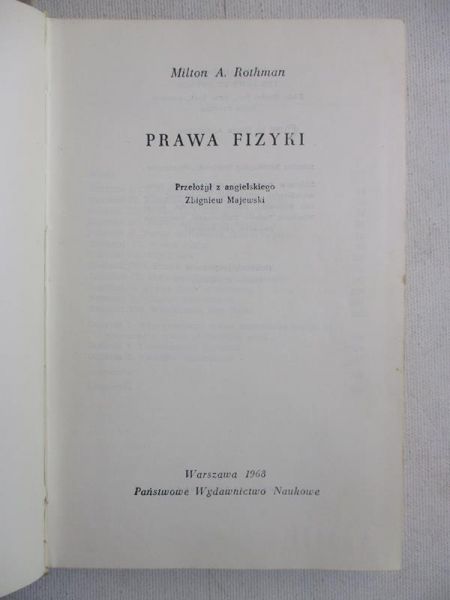 Prawa fizyki