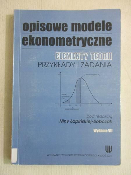 Sobczak Nina - Opisowe modele ekonometryczne