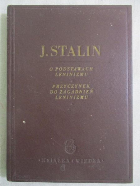 O podstawach Leninizmu, 1949 r.