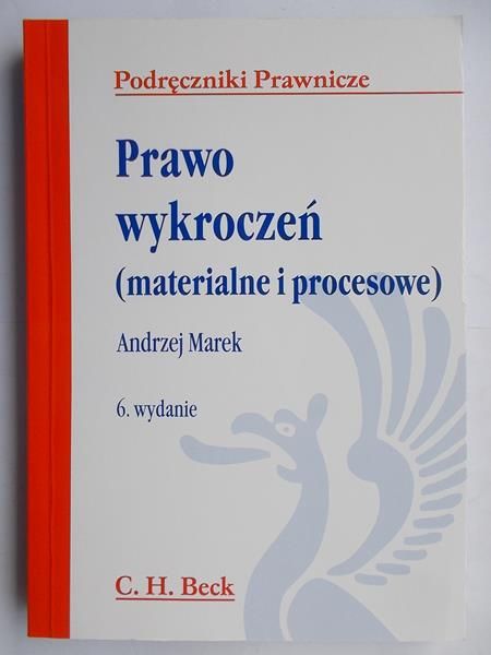 Marek Andrzej - Prawo wykroczeń, 6 wydanie