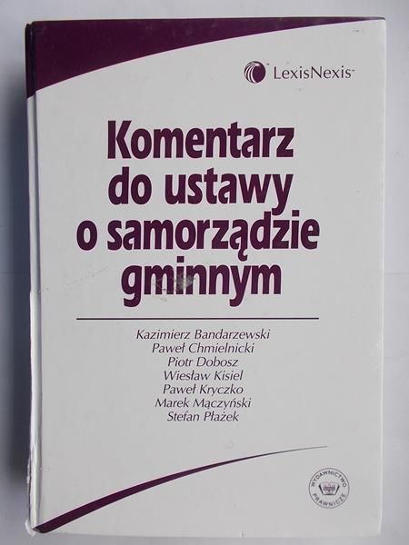 Komentarz do ustawy o samorządzie gminnym