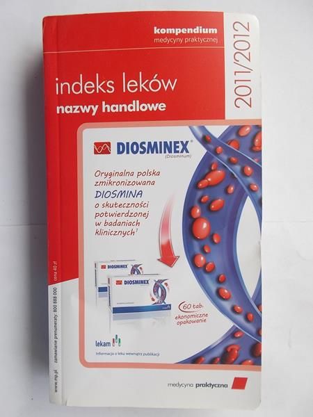 Indeks leków. Nazwy handlowe 2011/2012