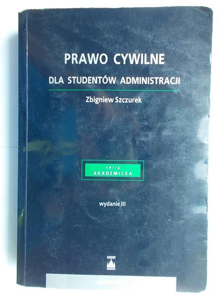 Prawo cywilne dla studentów administracji