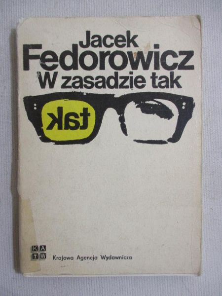 W zasadzie tak