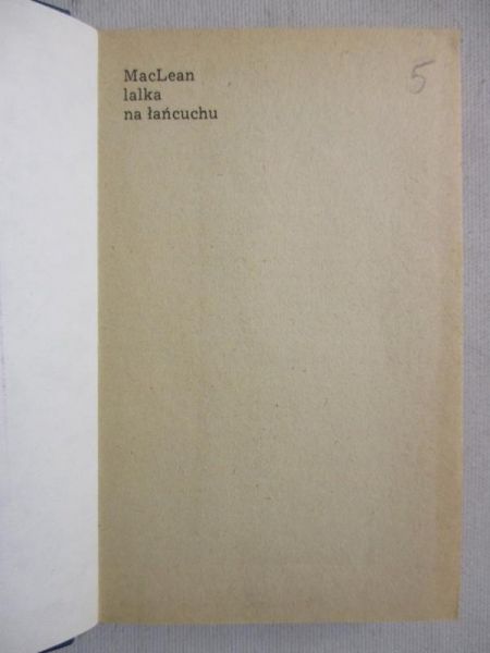 MacLean Alistair - Lalka na łańcuchu