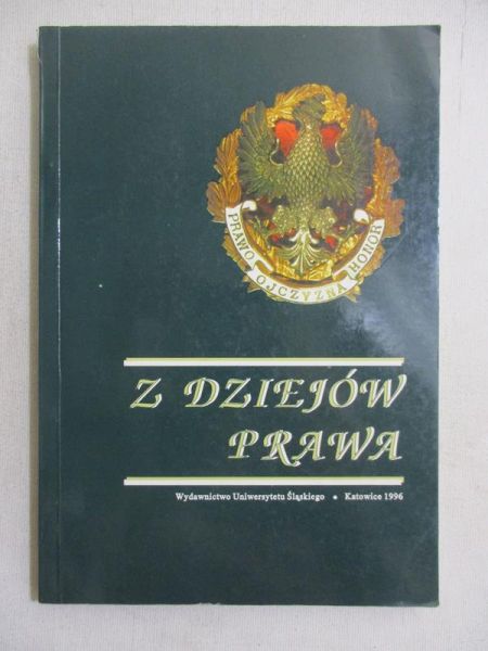 Z dziejów prawa