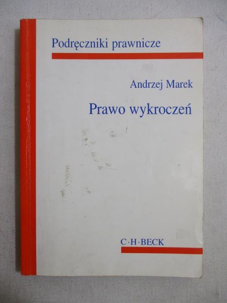 Marek Andrzej - Prawo wykroczeń