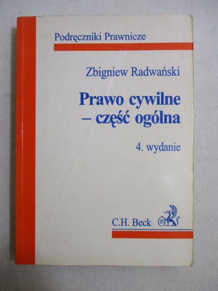 Prawo cywilne - część ogólna