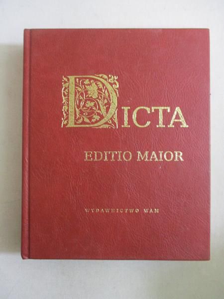 Michalunio Czesław SJ - Dicta. Editio Maior