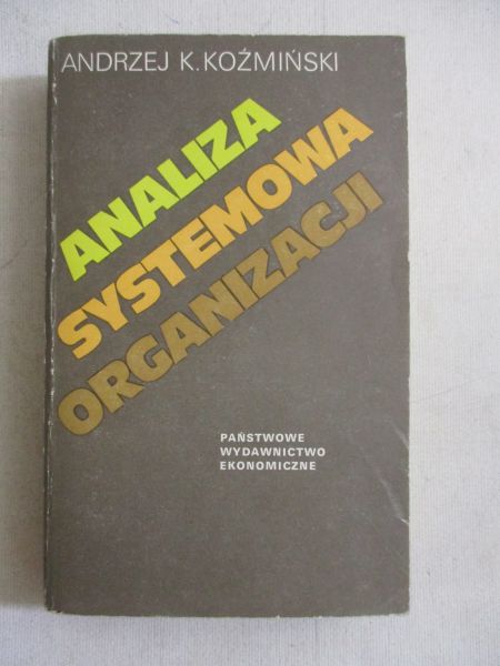 Analiza systemowa organizacji