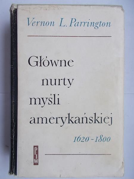 Główne nurty myśli amerykańskiej 1620-1800